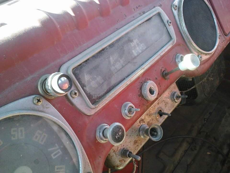 Original gauges.